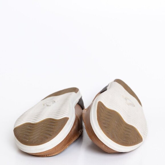 Olukai Kakaha Leather Loafer Brown Fox Slip On - Picture 6 of 16